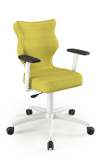 Entelo, Krzesło obrotowe Perto Plus biały Deco 19 rozmiar 6 (wzrost 159-188 cm) ENTELO