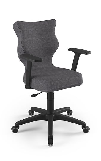 Entelo, Krzesło obrotowe Uni Palladium 01 rozmiar 6 (wzrost 159-188 cm) ENTELO