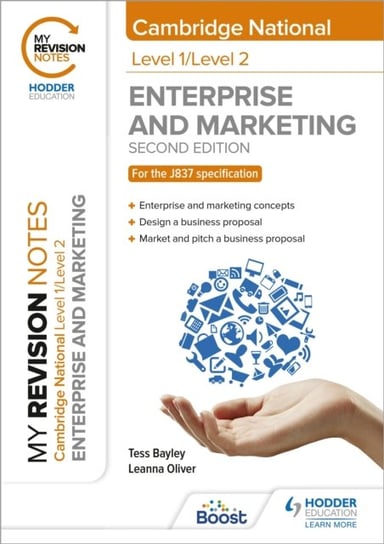 Enterprise and Marketing. J837 specification. My Revision Notes. Cambridge National. Level 1/2 Tess Bayley