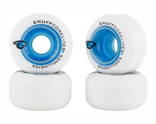 Enuff Corelites kółka do deskorolki 52mm | White Blue Enuff skateboards