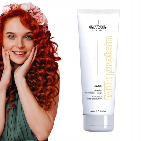 Envie Luxury Mask Milk Protein, Mleczna maska do włosów kręconych ...