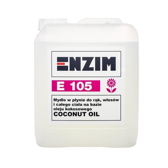 ENZIM E 105 Mydło w płynie do rąk, włosów i całego ciała COCONUT OIL 5L ENZIM