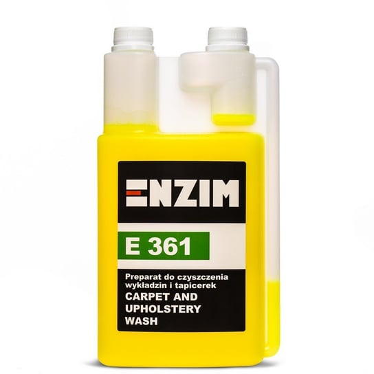 ENZIM E 361 Preparat do czyszczenia wykładzin i tapicerek CARPET AND UPHOLSTERY WASH 1L Enzim