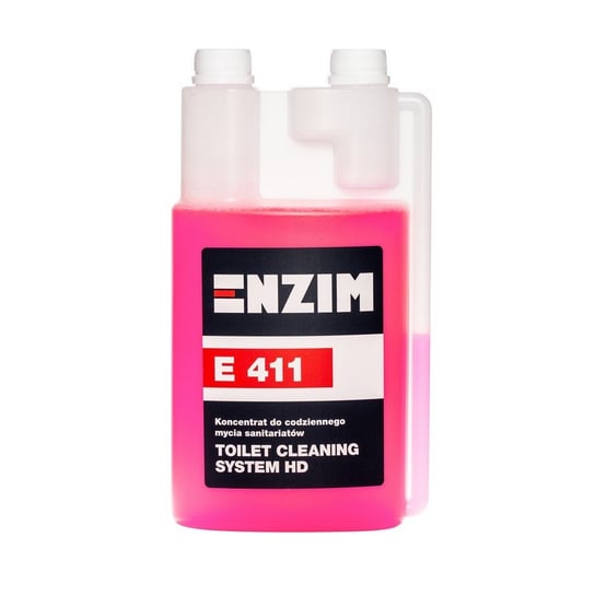 ENZIM E 411 Koncentrat do codziennego mycia sanitariatów TOILET CLEANING SYSTEM HD 1L Enzim