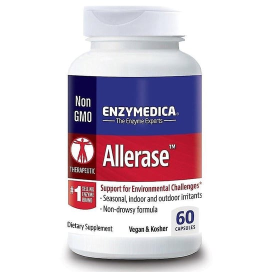 Enzymedica Allerase Suplement diety, 60 kaps. Enzymedica