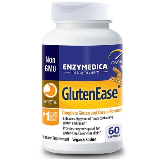 Enzymedica Glutenease Suplementy diety, 60 kaps. Enzymedica