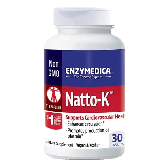 Enzymedica Natto-K Suplementy diety, 30 kaps. Enzymedica