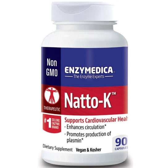 Enzymedica Natto-K Suplementy diety, 90 kaps. Enzymedica