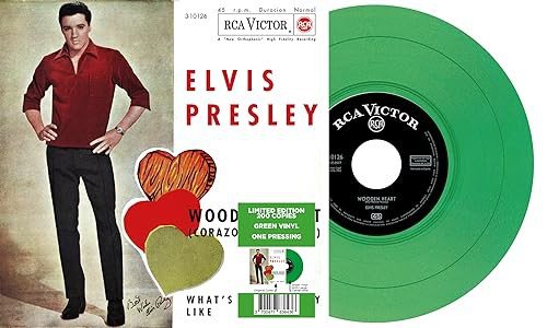 Ep Etranger No. 10 - Wooden Heart (Spain) (Green), płyta winylowa Presley Elvis