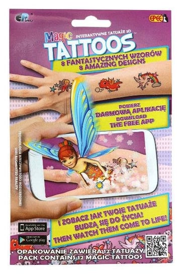 EP Magic Tatts interaktywne tatuaże 3D 02468 (EP02468) Epee