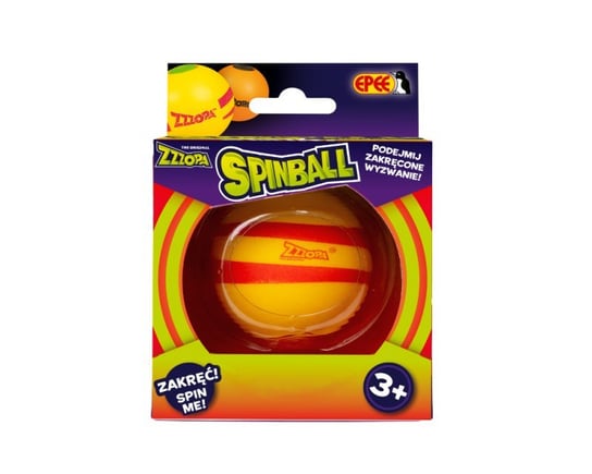 EP Spinball, Zakręcona zabawa, żółta piłeczka Wir Swirl, 092639 Epee