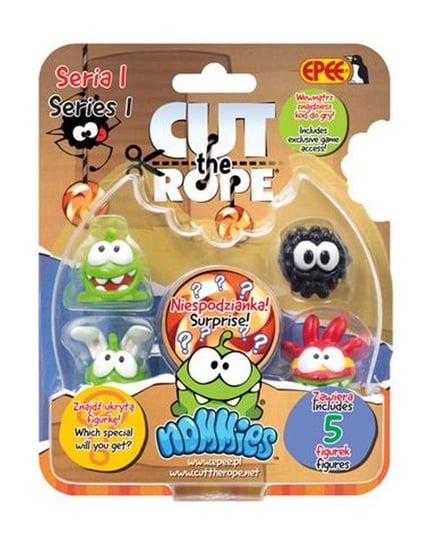 Epee, Cut the Rope, figurki, 5-pack Epee