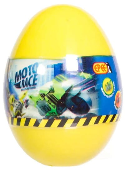 EPEE Moto Race Motorek w żółtym jajku Epee
