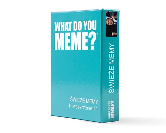 Epee, What Do You Meme, Gra planszowa Extra paka No 1 25 memów 90 kart What Do You Meme