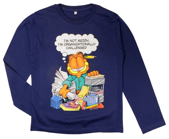 EplusM, Koszulka chłopięca z długim rękawem, Garfield, rozmiar 104/110 EplusM