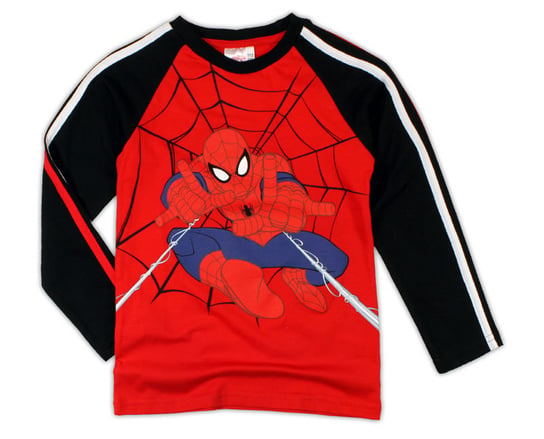 EplusM, Koszulka chłopięca z długim rękawem, Spiderman, rozmiar 110 EplusM