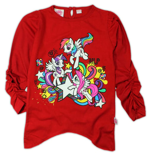 EplusM, Koszulka dziewczęca z długim rękawem, My Little Pony, rozmiar 116/122 EplusM