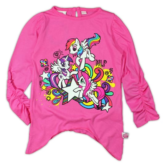 EplusM, Koszulka dziewczęca z długim rękawem, My Little Pony, rozmiar 116/122 EplusM
