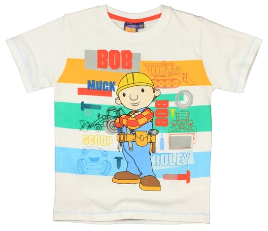 EplusM, T-shirt chłopięcy z krótkim rękawem, Bob Budowniczy, rozmiar 104/110 EplusM