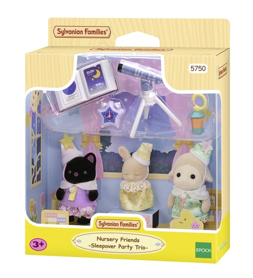 Epoch, Piżama Party Baby Trio Sylvanian Families Sylvanian Families