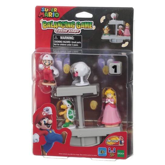 Epoch, Super Mario, gra zręcznościowa utrzymaj równowagę. Poziom: Zamek, 7360 Epoch
