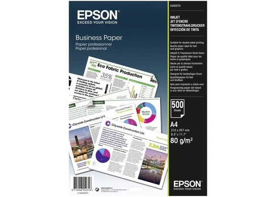 Epson, Papier Biurowy, 80Gsm, 500 Kartek Epson