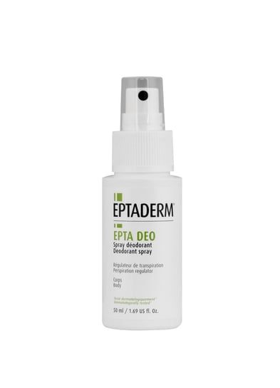 EPTA DEO Spray, spray do ciała regulujący nadpotliwość, 50 ml Eptaderm