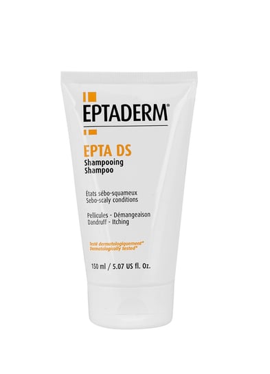 EPTA DS Shampoo, szampon do włosów z łojotokowym zapaleniem skóry, 150 ml Eptaderm
