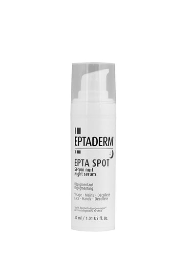 EPTA SPOT Night Serum, intensywne serum na noc do skóry z przebarwieniami, 30ml Eptaderm