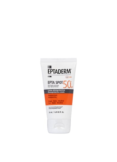 EPTA SPOT SPF50+ Photoprotective Cream, krem fotoprotekcyjny do skóry z przebarwieniami, 50ml Eptaderm