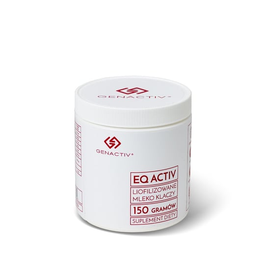 EQ Activ, liofilizowane mleko klaczy, suplement diety, 150 g Genactiv