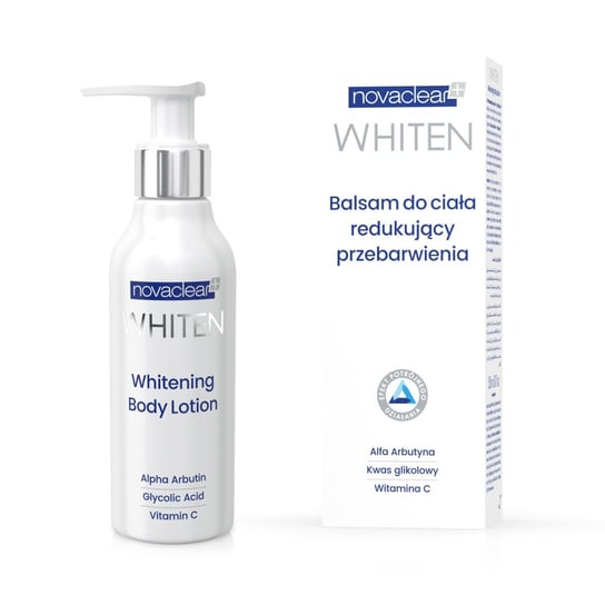 Equalan Novaclear Whiten Whitening Body Lotion, balsam wybielający do ciała, 150 ml Diagnosis