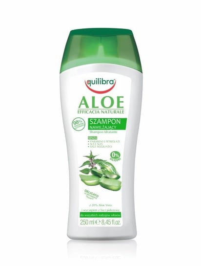 Equilibra, Aloe, nawilżający szampon aloesowy, 250 ml Equilibra