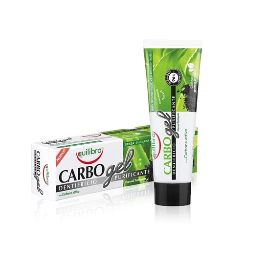 Equilibra, Carbone Attivo, pasta do zębów z aktywnym węglem, 75 ml Equalibra