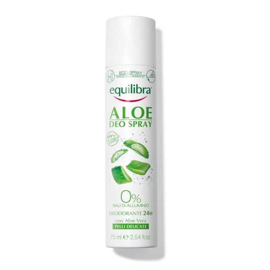 Equilibra, Deo Spray, Aloesowy dezodorant w sprayu, 75 ml Equalibra
