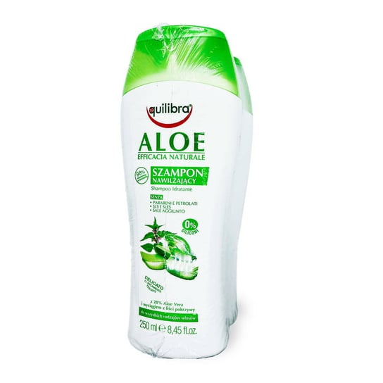 Equilibra - Naturale Aloe zestaw szampon 1+1 - 250 ml Equilibra