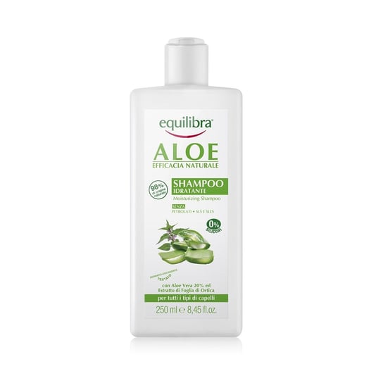 Equilibra, Naturale, aloesowy szampon do włosów, 250 ml Equalibra