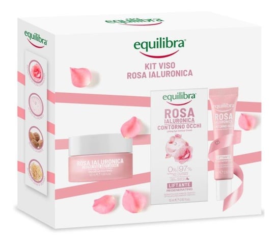 Equilibra Rosa, zestaw prezentowy kosmetyków do twarzy, 2 szt. Equilibra