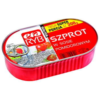 Era Ryb Szprot W Sosie Pomidorowym Eo 300 G GUILLIN POLSKA