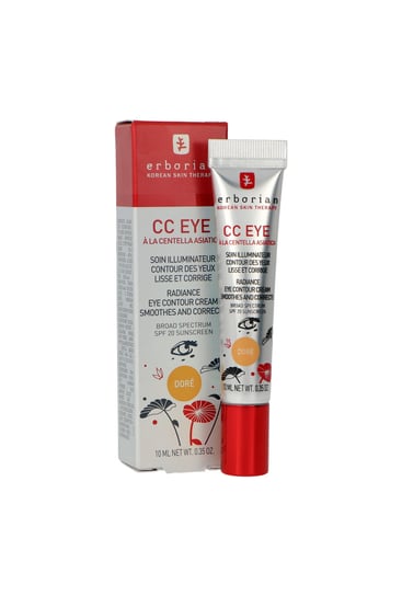 Erborian, CC Eye Radiance Eye Contour Cream Smoothes And Corrects Dore, Krem pod oczy, 10 ml Erborian