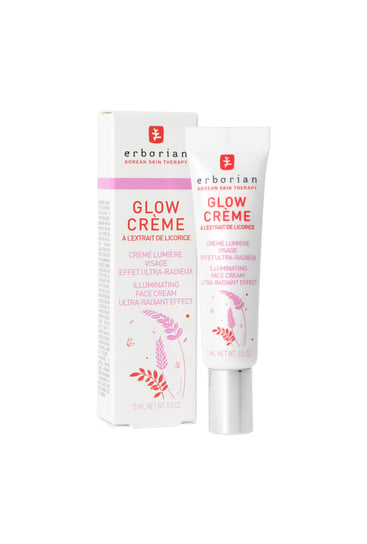 Erborian, Glow Creme Illuminating Face Cream Ultra Radiant Effect, Rozświetlający krem do twarzy, 15 ml Erborian