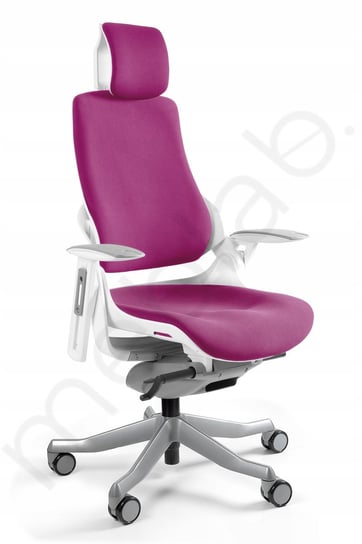 Ergonomiczny fotel biurowy Wau tkanina kolory Unique