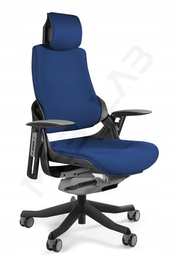 Ergonomiczny fotel krzesło biurowe Wau tkanina Unique