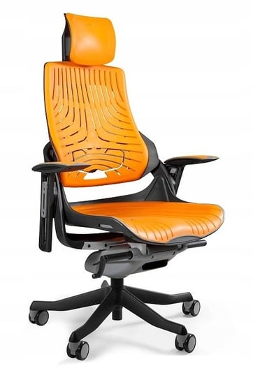 Ergonomiczny fotel obrotowy Wau elastomer gabinet Unique