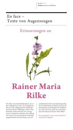 Erinnerungen an Rainer Maria Rilke Nimbus, Nimbus. Kunst Und Bcher
