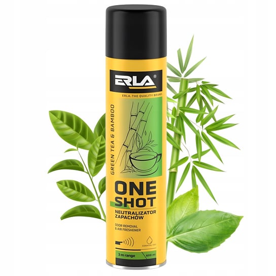 Erla Green Tea Odświeżacz Powietrza Neutralizator Zapachów W Sprayu One Shot Inny producent