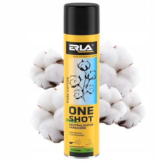 Erla Pure Cotton Odświeżacz Powietrza Neutralizator Zapachów W Sprayu One Shot Inny producent