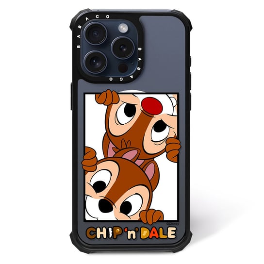 ERT GROUP Oryginalne i oficjalnie licencjonowane Disney wzór Chip & Dale 005 Magnetyczne etui na telefon komórkowy IPHONE 13 Etui kompatybilne z MagSafe, Przeźroczysty ERT Group