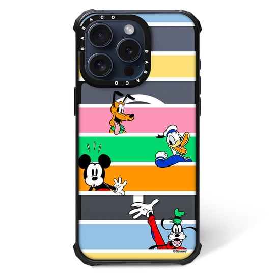 ERT GROUP Oryginalne i oficjalnie licencjonowane Disney wzór Disney Friends 017 Magnetyczne etui na telefon komórkowy IPHONE 14 PLUS Etui kompatybilne z MagSafe, Przeźroczysty ERT Group