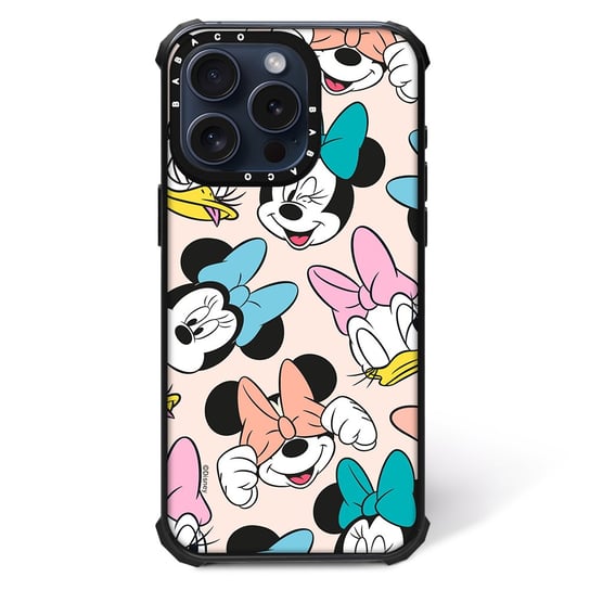 ERT GROUP Oryginalne i oficjalnie licencjonowane Disney wzór Disney Friends 018 Magnetyczne etui na telefon komórkowy IPHONE 15 PRO Etui kompatybilne z MagSafe, Wielobarwny ERT Group